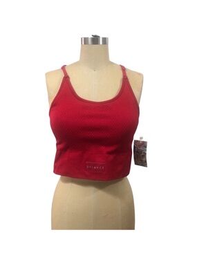 NWT BALANCE by ATHLETICA Sports Red Bra pads pull over XXXL gym sporty yogawear